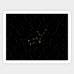 Virgo Star Constellation Sticker